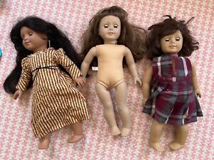 Three original American girl dolls PM vintage collectors