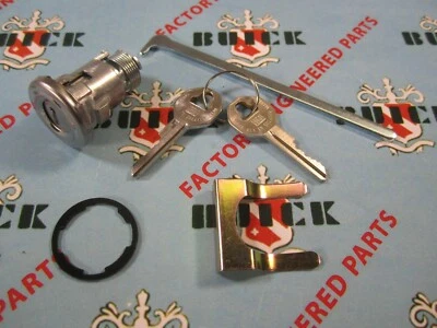 1955-1958 Buick Trunk Lock with 2 Authentic GM Keys - Image 1 of 4