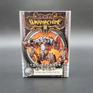 Warmachine Convergence of Cyriss 2016 Faction Deck Sealed Stat Cards - Picture 1 of 6