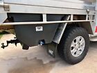 Poly Dual Sided Underbody Ute Black 42litre Angled Water Tank