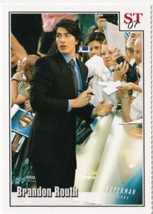 Brandon Routh - -  2007 Spotlight Tribute 4-Star Trivia  #44