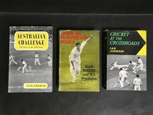 CRICKET VINTAGE BOOK LOT OF 3 - Picture 1 of 1