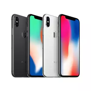 Apple iPhone X-64GB-5.8'' FRONT 7MP Dual REAR 12MP Unlocked-Excellent 1uz - Picture 1 of 15