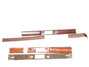 Mercedes W123 Glove Box Garnish Molding Zebrano Parts - Foto 1 di 4