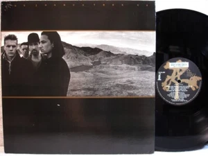U2 The Joshua Tree Edit 7tracks 1987 Korea LP Picture & Lyric W/In g/f NM Promo - Picture 1 of 5
