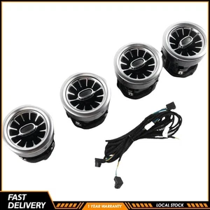 4pcs Front Air Vent LED Ambient Light 3 Colors for Mercedes Benz V Class W447 - Picture 1 of 16