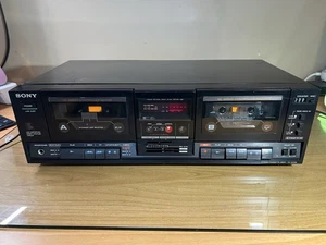 Sony TC-W230 Dual Cassette Deck Player/Recorder – Made in Japan Read Description - Picture 1 of 9
