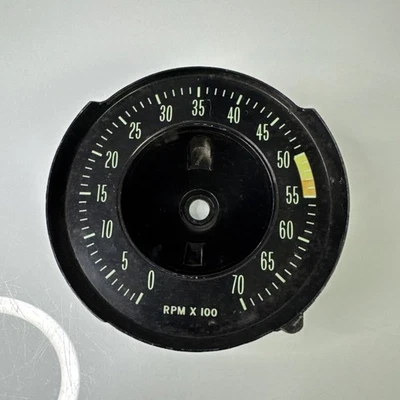 1963 1964 Chevrolet Corvette C2 OEM Tacômetro Face Frame Carcaça Original Tach - Imagem 1 de 4
