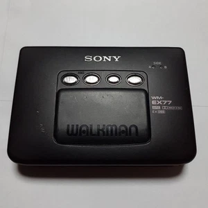 Sony Walkman WM-EX77 Portable Cassette Player 1980s - Picture 1 of 8