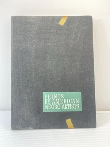 Print By American Negro Artists HC Americana Book 1965 Rare - Imagen 1 de 14