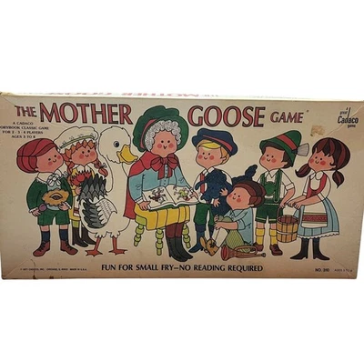 Vintage 1971 Cadaco The Mother Goose Game Board Game - Image 1 of 4