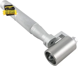 1.5" Stainless Steel Home Wallpaper Seam Roller Wall Paper Construction Tool Sea - Picture 1 of 5