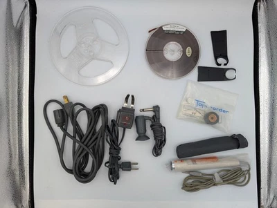 Lote De Colección De 9 Piezas Y Accesorios Reproductor De Cinta Carrete A Carrete Foto 1 de 4