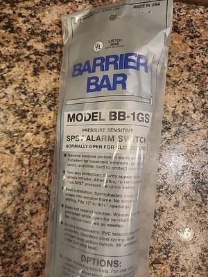 ¡¡NUEVO!! Interruptor de alarma SPST sensible a la presión modelo BB-1GS barra barrera Foto 1 de 4