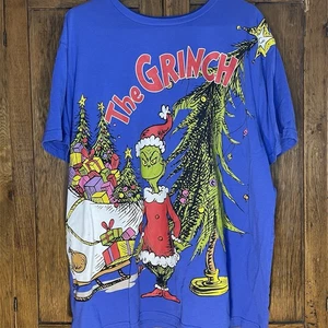 The Grinch Christmas T-shirt Unisex 2X Wrapped Design Festive Holiday - Picture 1 of 9