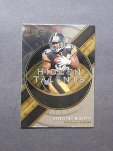 2021 Panini Select Hidden Talents - Antonio Brown - Pittsburgh Steelers - #HT-9 - Picture 1 of 2