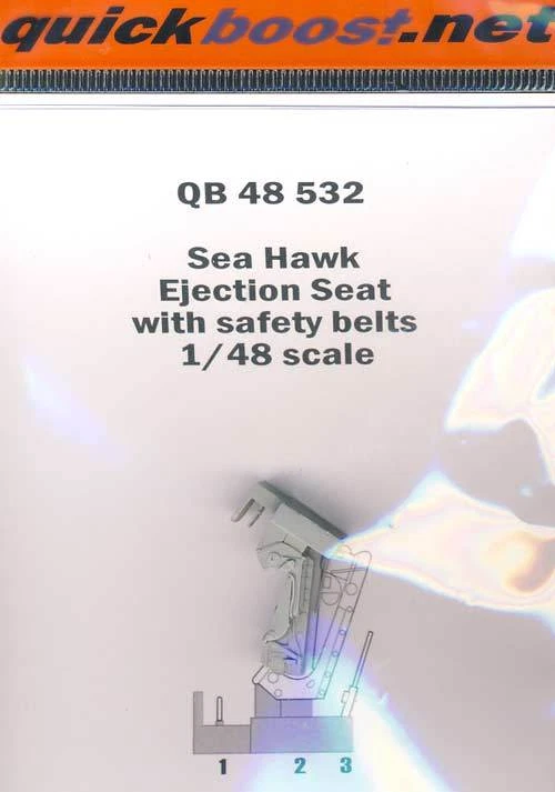Quickboost - Sea Hawk Seggiolino Eiettabile Con Cinture Di Sicurezza - 1:48 - Immagine 1 di 1
