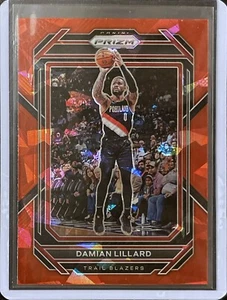 Damian Lillard - 2022-23 Panini Prizm - Red Cracked-ice Prizm #62 - Bild 1 von 1
