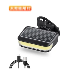 Fahrrad Solar Rücklicht Multifunktions-Ladewarnlicht - Bild 1 von 2