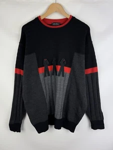 Suéter de punto de lana vintage para hombre Carlo Colucci talla ~ 56 - Imagen 1 de 20