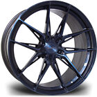 Alloy Wheels 20" Riviera RF107 Black/Blue For Audi S8 [D5] 19-22
