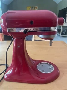KitchenAid 300W Stand Mixer Tilt Head Dough Red KSM105GBCER Mixer Only - Picture 1 of 5
