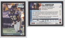 2003 Bowman Chrome Refractor /500 EJ Henderson #143 Rookie RC