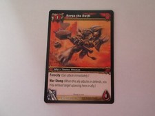 World of Warcraft: Drums "SORGA THE SWIFT" #196/268 Trading Card