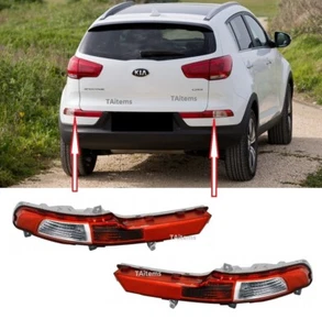 PAIR / SET TAIL REAR LOWER FOG+INDICATOR LIGHT LAMPS FOR KIA SPORTAGE 2010-2015 - Picture 1 of 8