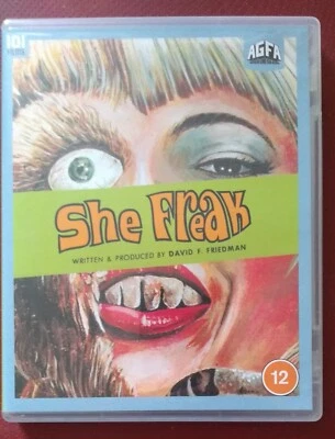 She Freak (AGFA 101 Films. Blu-ray) ** NO BOOKLET ** - Image 1 of 3