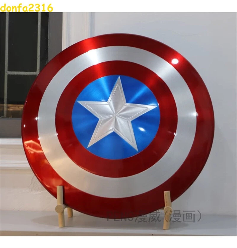 Marvel Legends 75th Anniversary Captain America Shield Alloy Metal 1:1 IN US New - Image 1 of 4