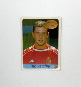 Vintage Rare Panini Euro 2000 Philippe Léonard Sticker Israel Football Belgium - Picture 1 of 2