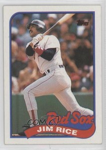 1989 Topps Jim Rice #245 HOF
