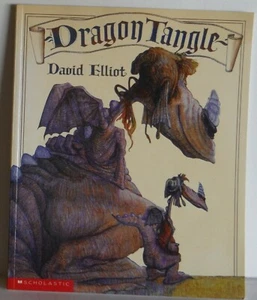 Dragon Tangle Children's book Paperback by David Elliot 1997 VGC - Picture 1 of 8
