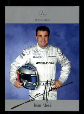 Jean Alesi Autogrammkarte Druck Signiert Formel 1 + A 223472 - Bild 1 von 2