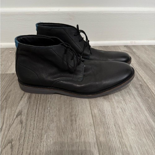 Stivaletto Clarks uomo taglia 12 Atticus LT Mid pelle nero