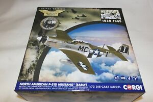 CORGI AVIATION 1:72 P-51D MUSTANG HAPPY GO BUGGY 79TH FS 20TH FG US 8TH AIRFORCE