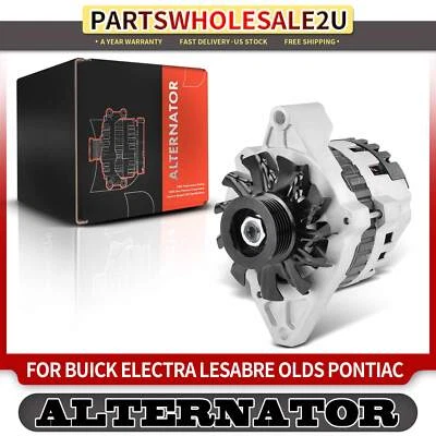 Alternator for Buick LeSabre Oldsmobile 98 Delta 88 Pontiac Bonneville 6-Groove - Image 1 of 4