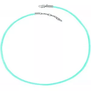 MORELLATO COLLANA DONNA,DROPS,SCZH0,LUNGHEZZA 45 Cm,GOMMA PVC COLRE AZZURRO - Foto 1 di 2