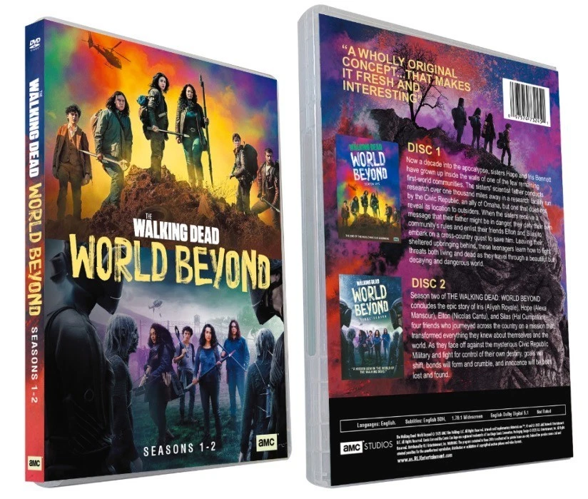 The Walking Dead: World Beyond - SEASON 1 &2 (DVD, 6-Disc) NEW USA Region 1