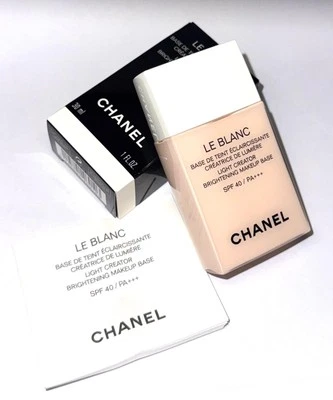 Chanel Le Blanc Light Creator Brightening Makeup Base 10 Rosée 30ml. - Bild 1 von 4