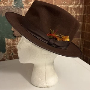 Sombreros de Castor Vintage Marca Vaquero 100% Piel Sombrero Personalizado 🔥 Grande - Imagen 1 de 15