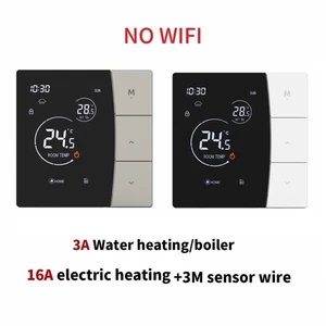 SDM6 Tasten Thermostat Smart Schalter Ohne WiFi Temperatur - Picture 1 of 14
