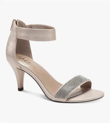 Style & Co Mujer Phillys Brillo Estrás Noche Tacones Opalescencia Rosa Talla 8 Foto 1 de 4