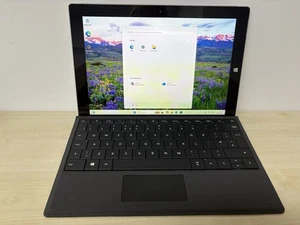 Microsoft Surface 3 Intel Atom x7-28700 64GB 4GB RAM Win 11 + keyboard 94% Batt - Picture 1 of 20
