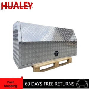 1700mmL x 600mmD x 850mmH Aluminium Full Side Opening Ute Truck Trailer Toolbox - Picture 1 of 5