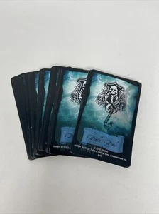 2016 Clue The World Of Harry Potter Game Replacement Parts 33 Dark Deck Cards - Picture 1 of 2