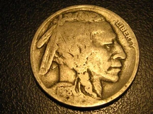 1918-S Buffalo Nickel VG - Picture 1 of 4
