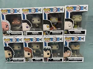 Funko Pop DEMON SLAYER LOT 8 Figures 1403 1404 1405 1406 1407 1408 1409 1410 - Picture 1 of 9
