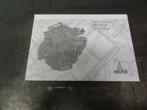 Manual de instrucciones del motor alemán Deutz TD 3.6 L4 TCD3.6L4 - Imagen 1 de 6